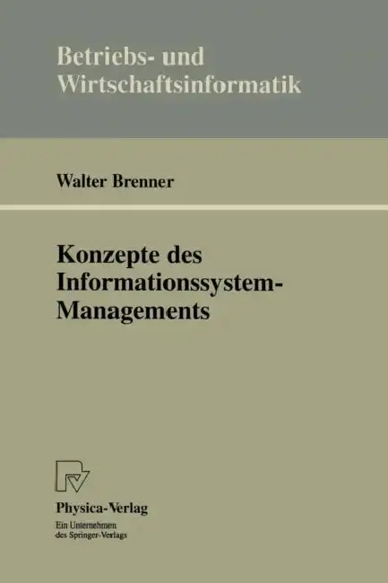 Cover of Konzepte Des Informationssystem-Managements