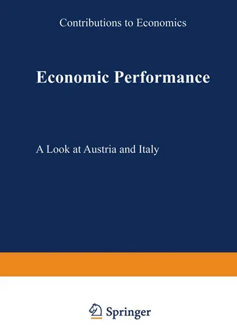 Cover of Economic Performance