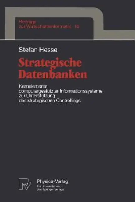 Cover of Strategische Datenbanken