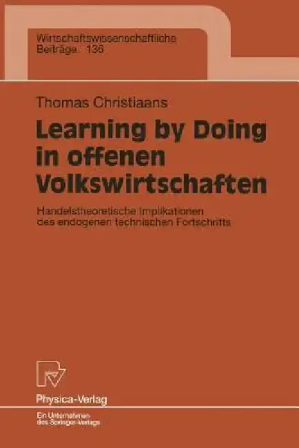 Cover of Learning by Doing in Offenen Volkswirtschaften
