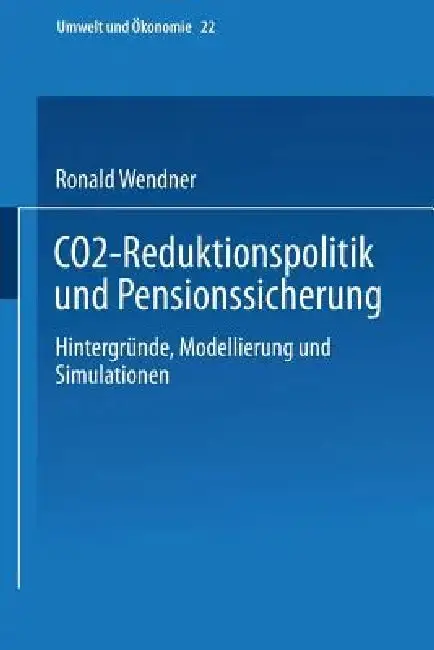 Cover of Co2-Reduktionspolitik Und Pensionssicherung