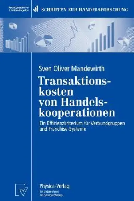 Cover of Transaktionskosten Von Handelskooperationen