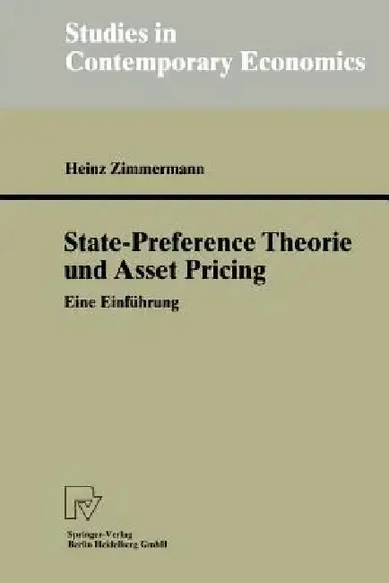 Cover of State-Preference Theorie Und Asset Pricing