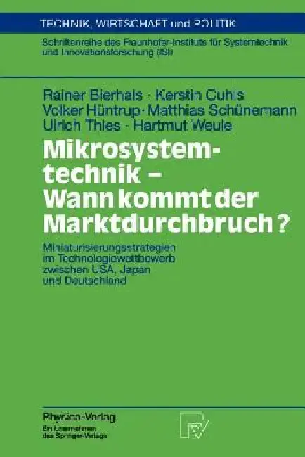 Cover of Mikrosystemtechnik - Wann Kommt Der Marktdurchbruch?