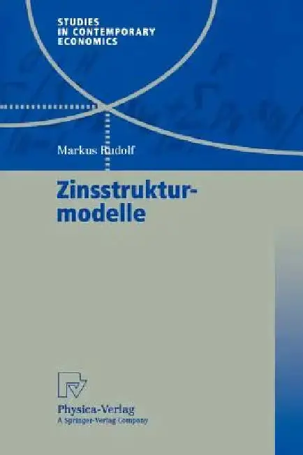 Cover of Zinsstrukturmodelle