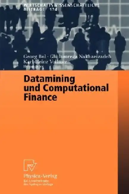 Cover of Datamining Und Computational Finance