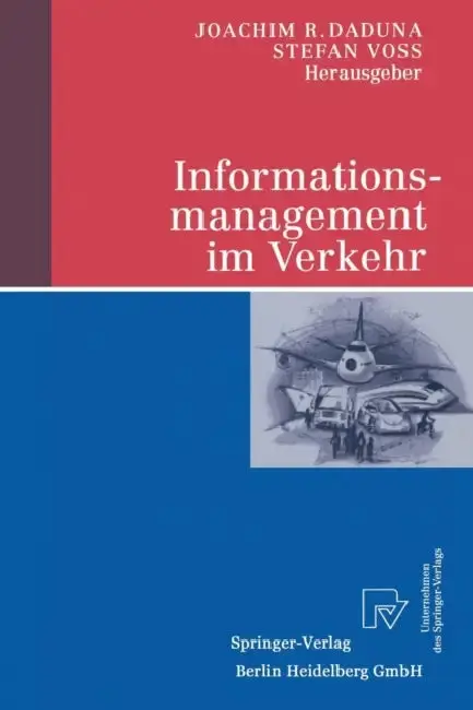 Cover of Informationsmanagement Im Verkehr