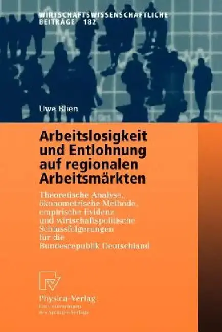 Cover of Arbeitslosigkeit Und Entlohnung Auf Regionalen Arbeitsmärkten