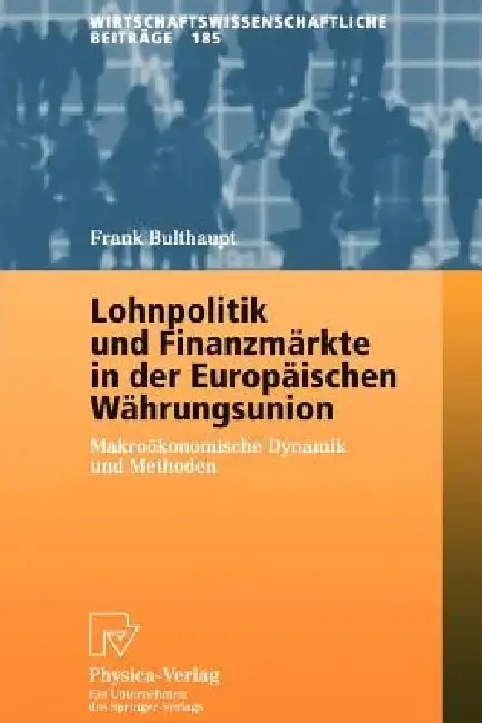 Cover of Lohnpolitik Und Finanzmärkte in Der Europäischen Währungsunion