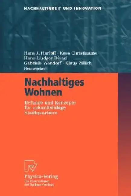 Cover of Nachhaltiges Wohnen
