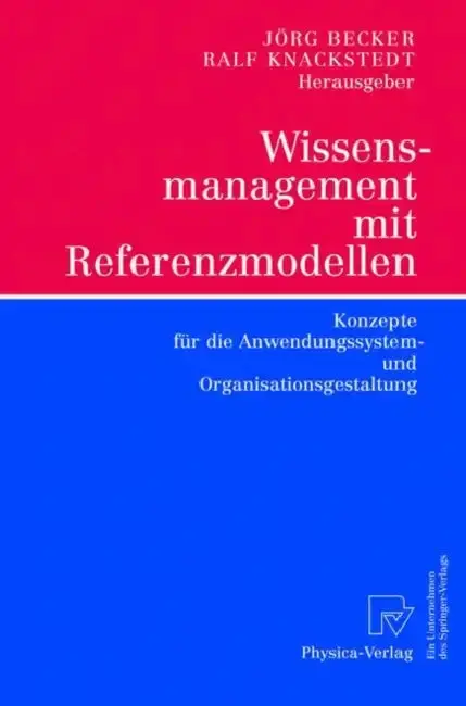 Cover of Wissensmanagement Mit Referenzmodellen