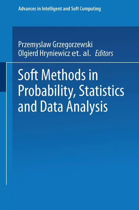 Cover of Soft Methods in Probability, Statistics and Data Analysis