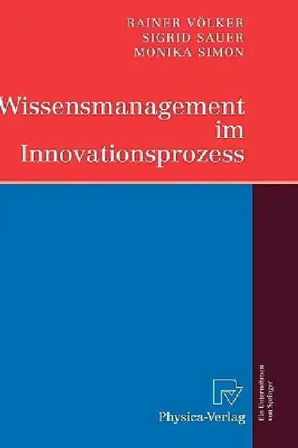 Cover of Wissensmanagement Im Innovationsprozess
