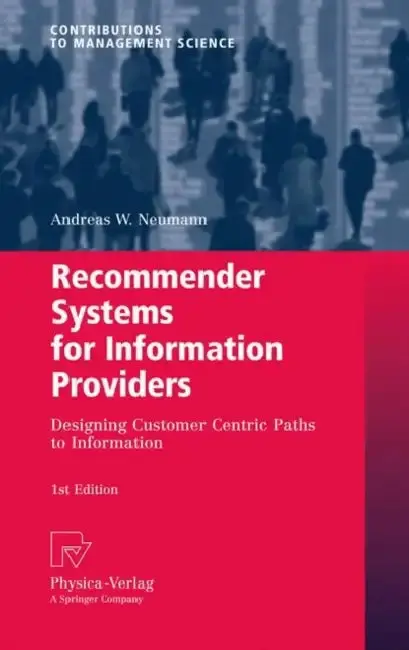 Cover of Recommender Systems for Information Providers