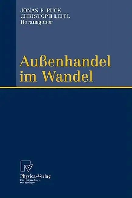 Cover of Außenhandel Im Wandel