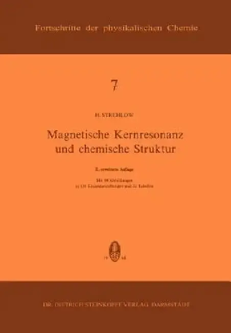 Cover of Magnetische Kernresonanz Und Chemische Struktur
