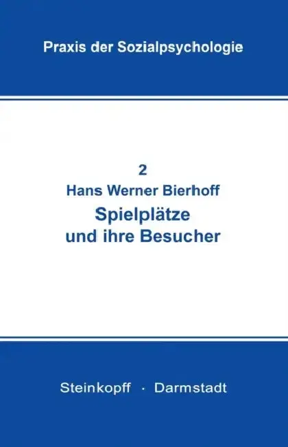Cover of Spielplätze Und Ihre Besucher