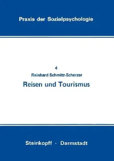 Cover of Reisen Und Tourismus