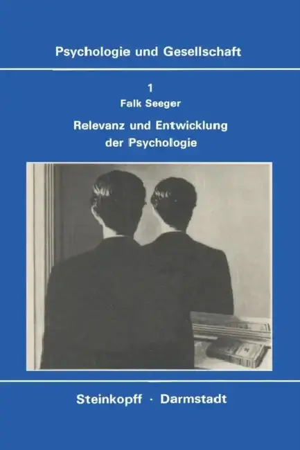 Cover of Relevanz Und Entwicklung Der Psychologie
