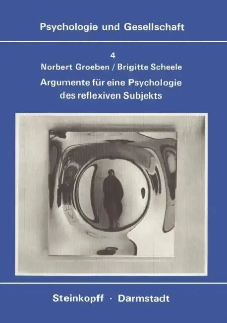 Cover of Argumente Für Eine Psychologie Des Reflexiven Subjekts