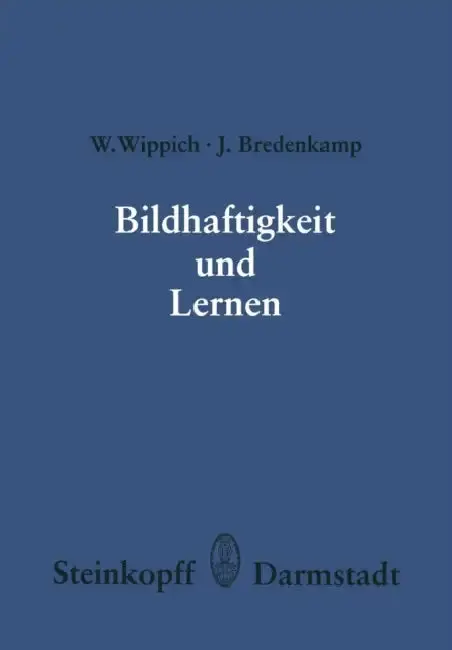 Cover of Bildhaftigkeit Und Lernen