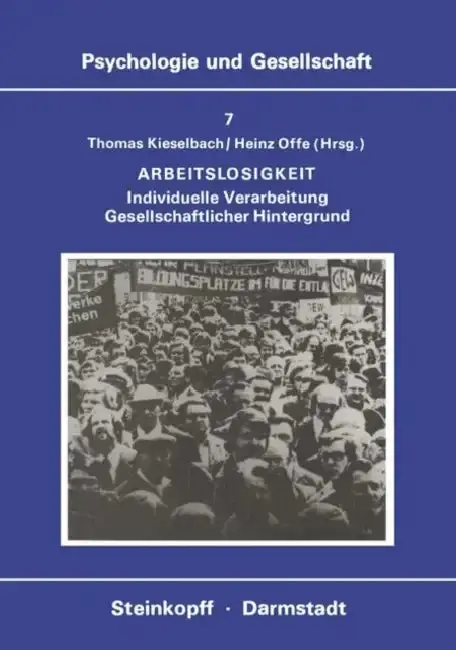 Cover of Arbeitslosigkeit