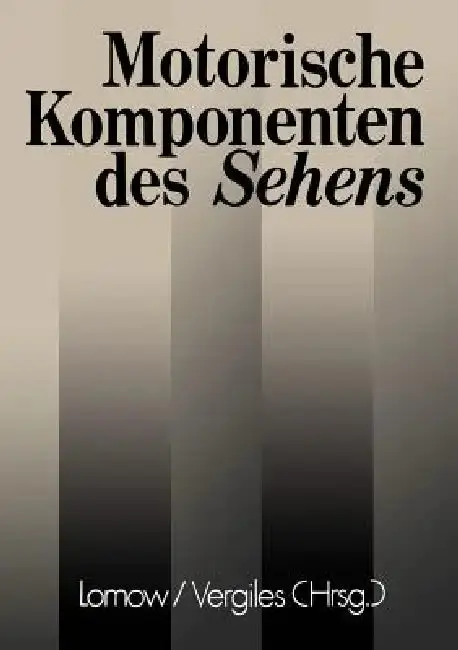 Cover of Motorische Komponenten Des Sehens