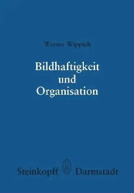 Cover of Bildhaftigkeit Und Organisation