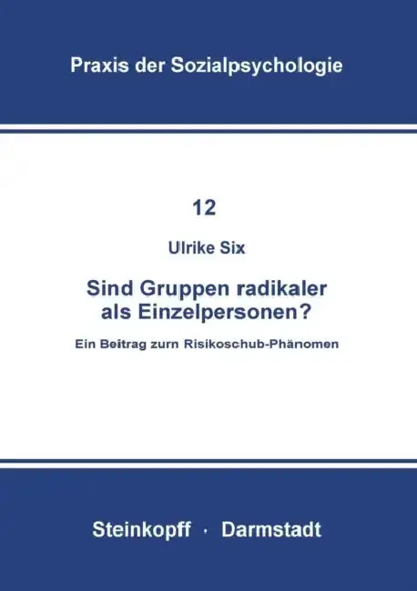 Cover of Sind Gruppen Radikaler ALS Einzelpersonen?