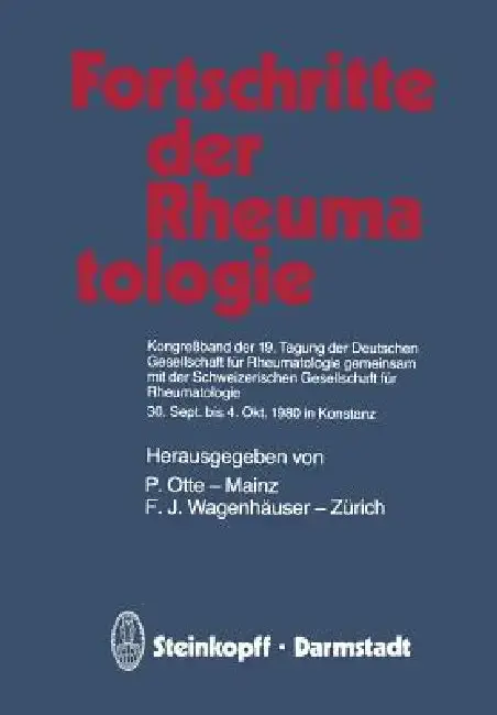 Cover of Fortschritte Der Rheumatologie