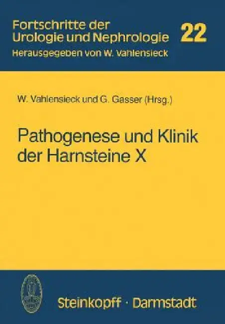 Cover of Pathogenese Und Klinik Der Harnsteine X