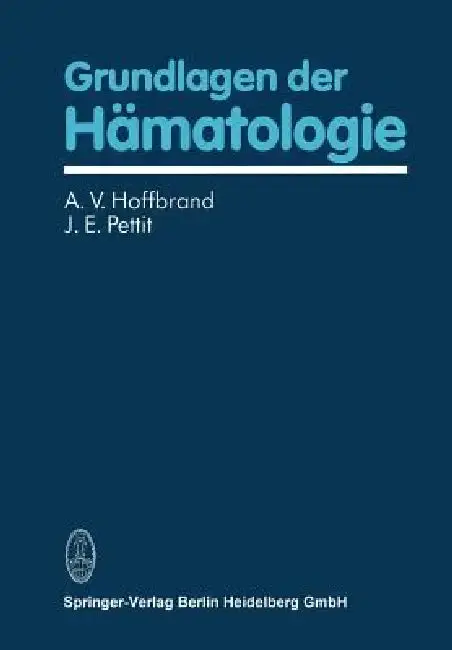 Cover of Grundlagen Der Hämatologie