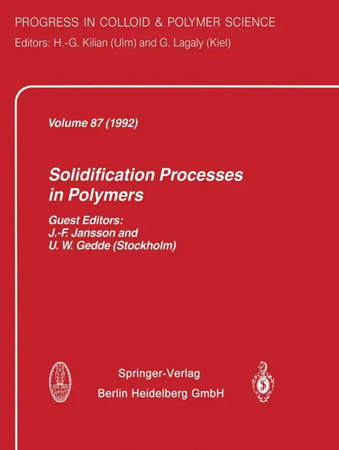 Cover of Solidification Processes in Polymers