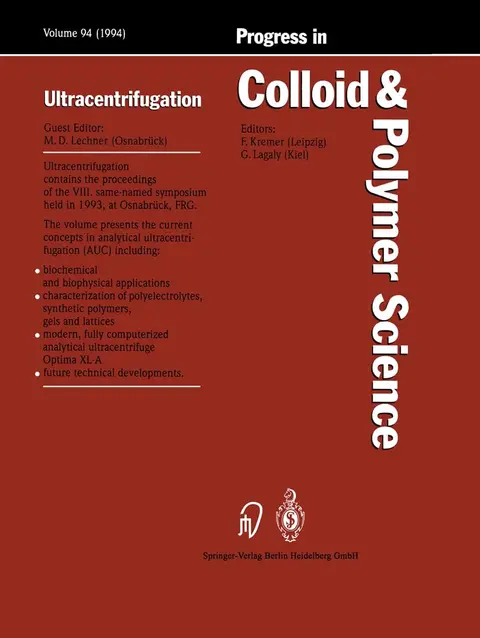 Cover of Ultracentrifugation