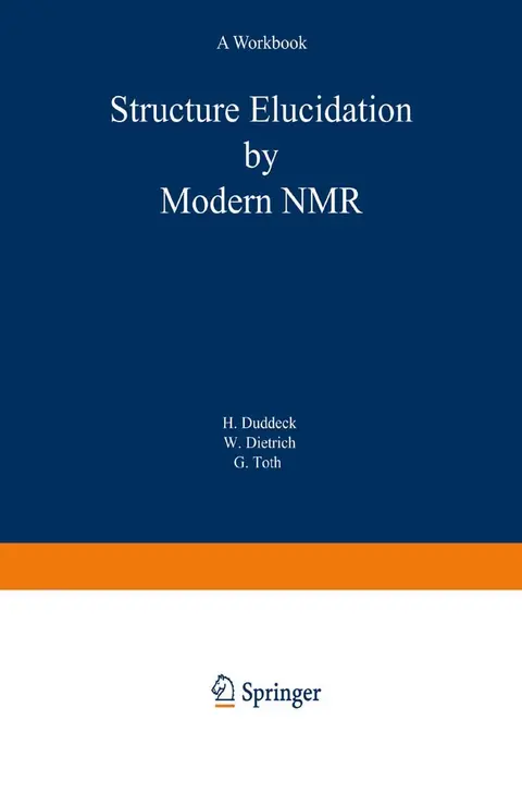 Cover of Structure Elucidation by Modern NMR