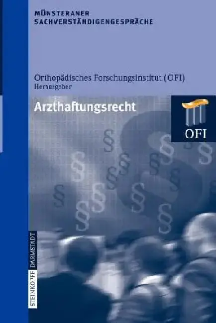 Cover of Münsteraner Sachverständigengespräche