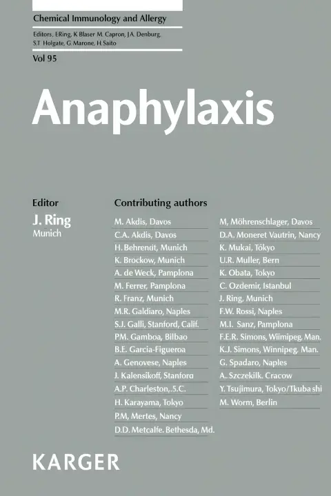 Cover of Anaphylaxis