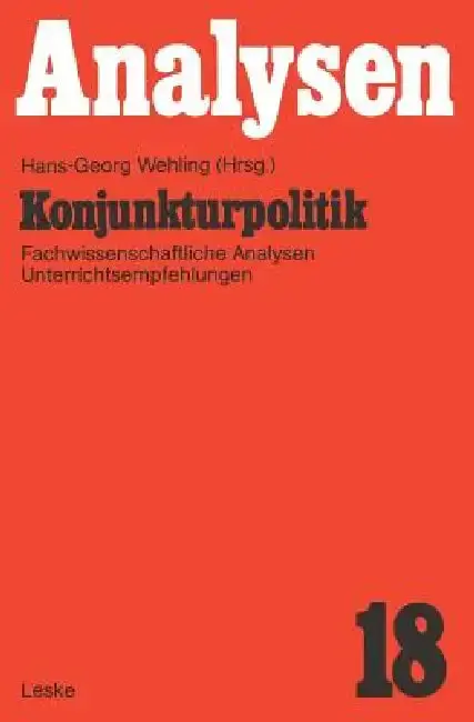 Cover of Konjunkturpolitik