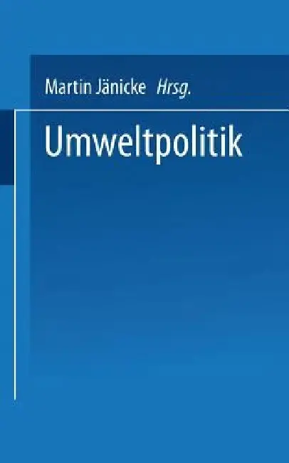 Cover of Umweltpolitik