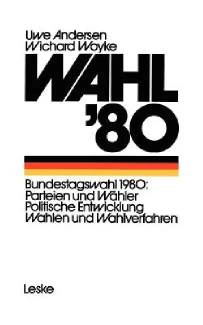 Cover of Wahl '80