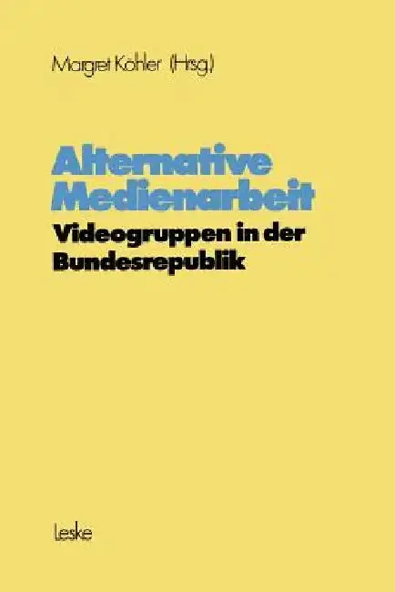 Cover of Alternative Medienarbeit