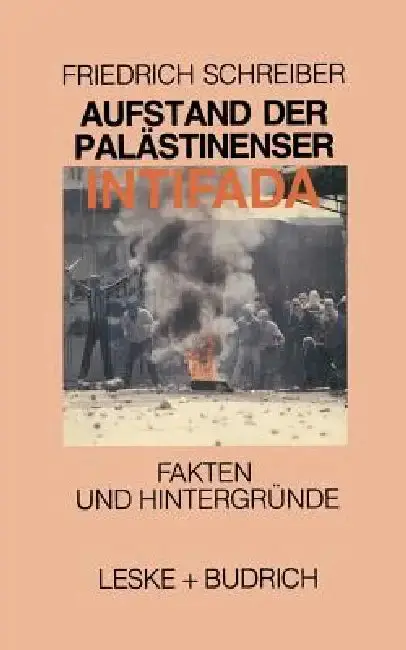 Cover of Aufstand Der Palästinenser Die Intifada