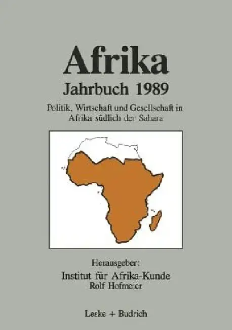 Cover of Afrika Jahrbuch 1989