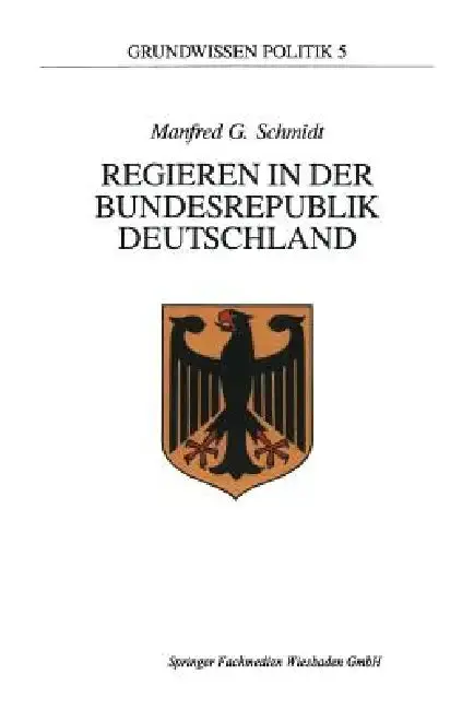 Cover of Regieren in Der Bundesrepublik Deutschland