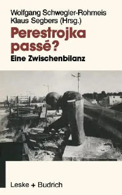 Cover of Perestrojka Passé?