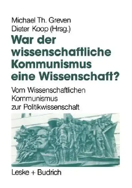 Cover of War Der Wissenschaftliche Kommunismus Eine Wissenschaft?
