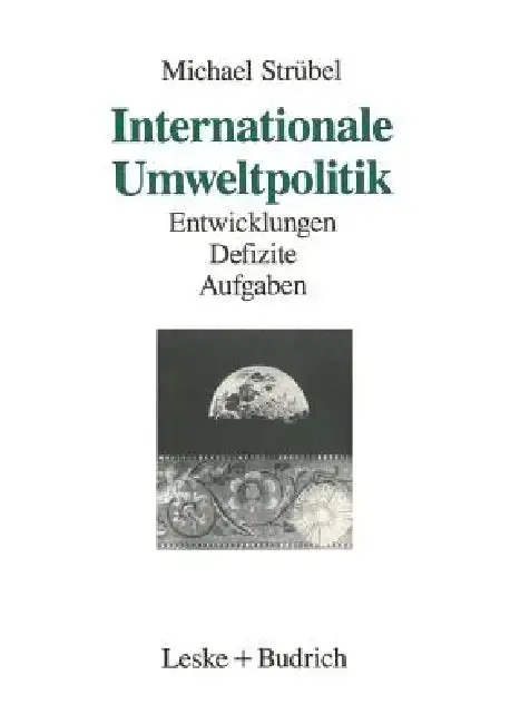 Cover of Internationale Umweltpolitik