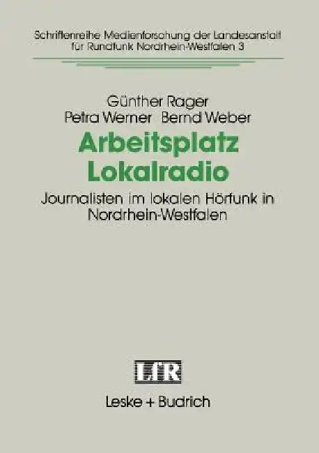 Cover of Arbeitsplatz Lokalradio