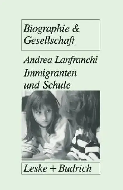 Cover of Immigranten Und Schule