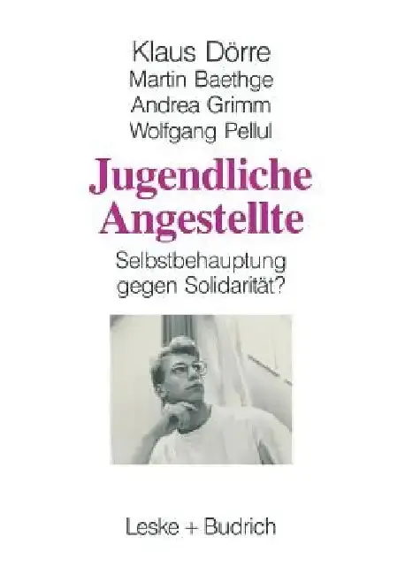 Cover of Jugendliche Angestellte